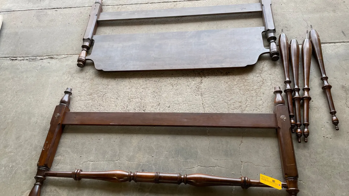 Wood Headboard & Footboard
