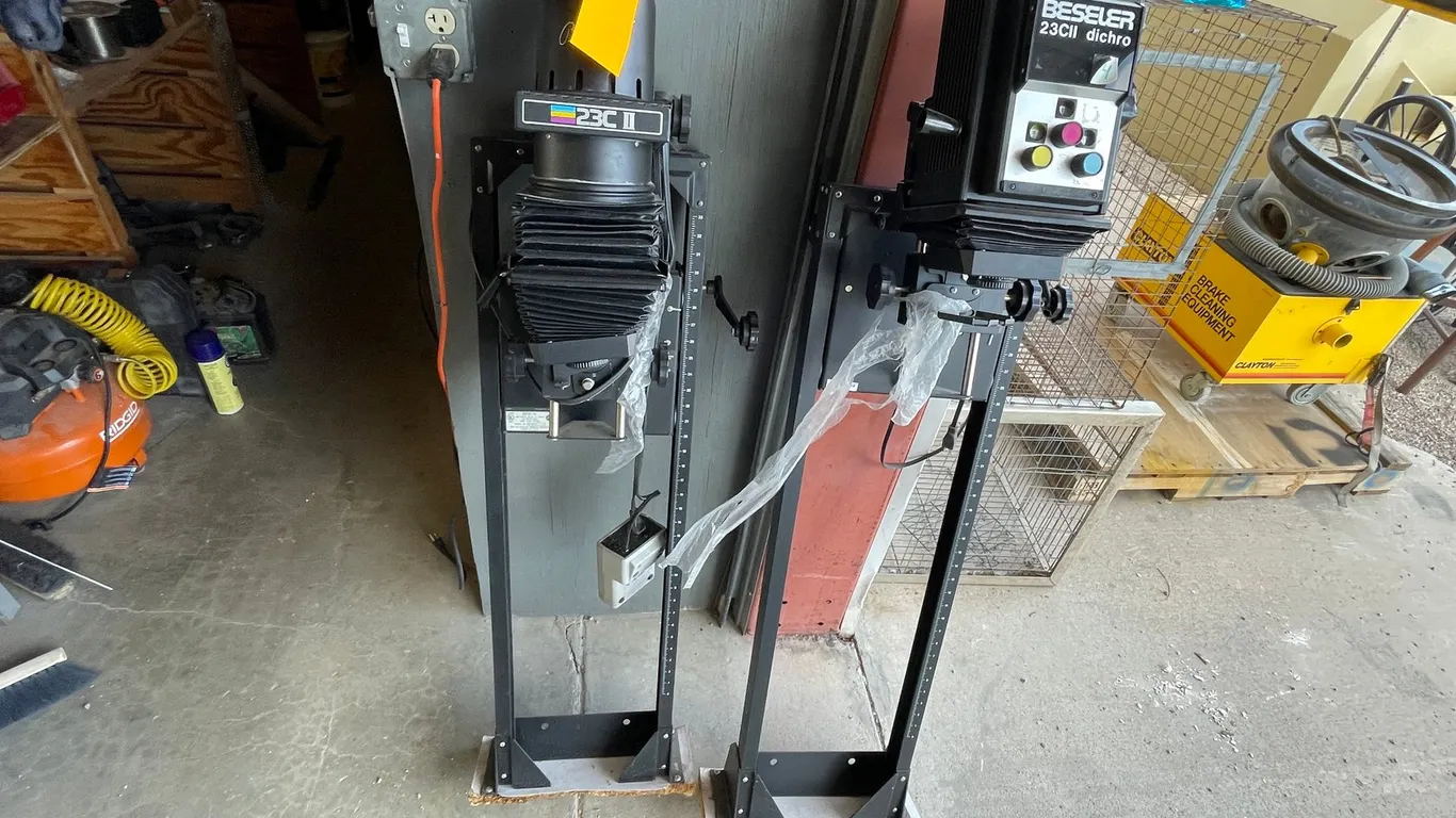 (2) Beseler 23CII Photo Enlargers