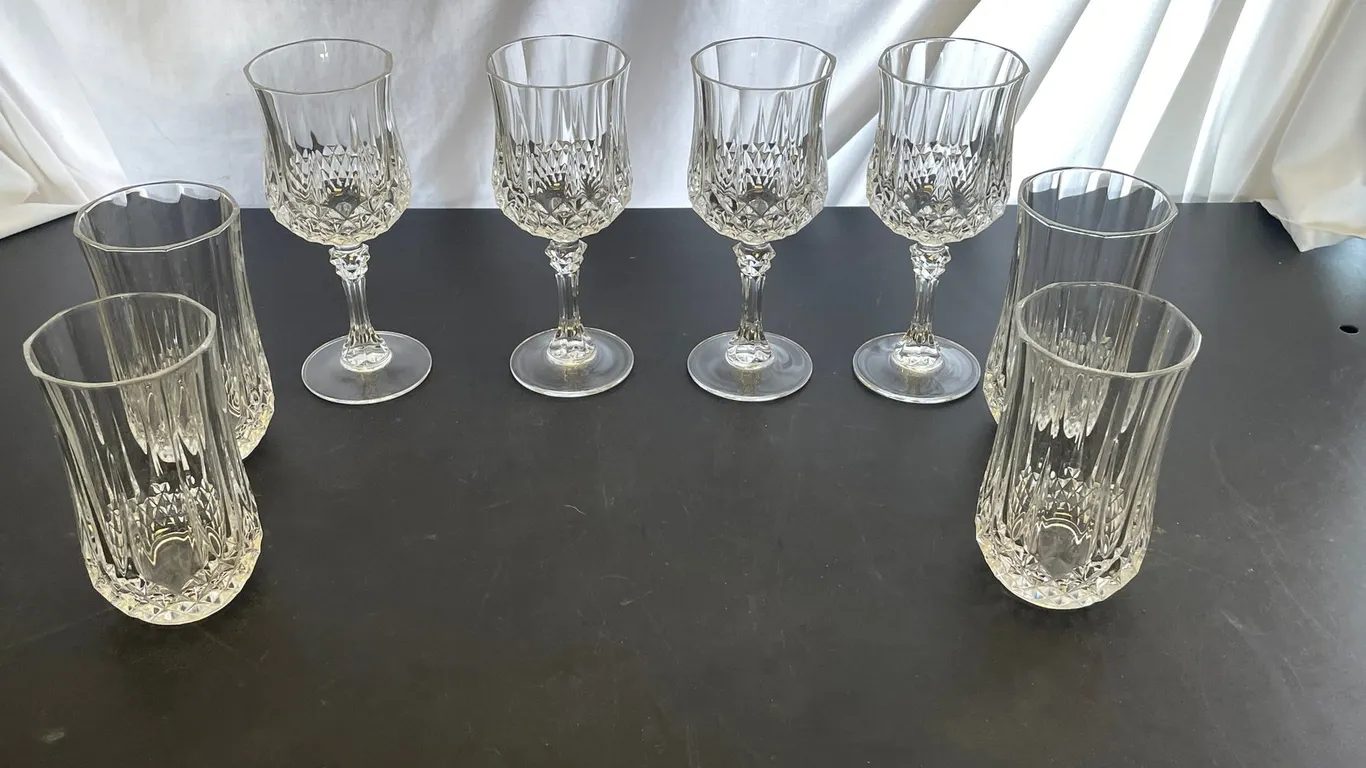 Lot of Crystal Glasses