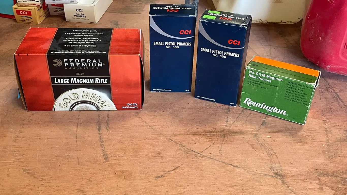 Lot of Large Rifle Primers