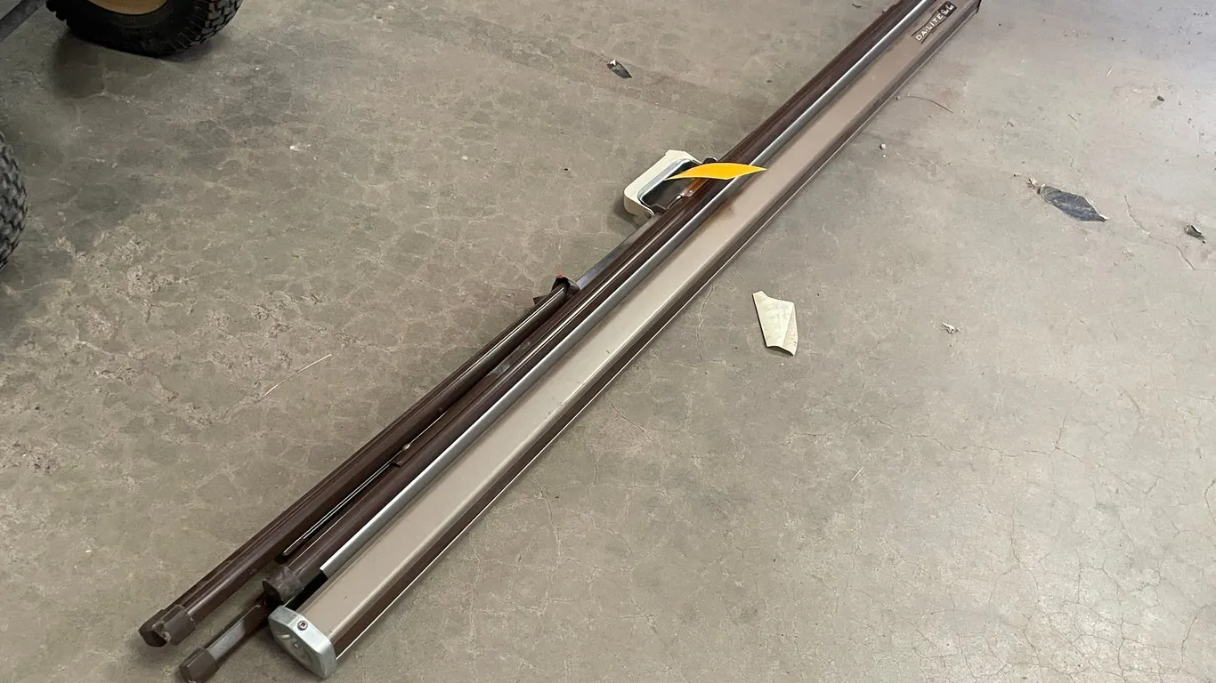 Vintage Portable Projection Screen