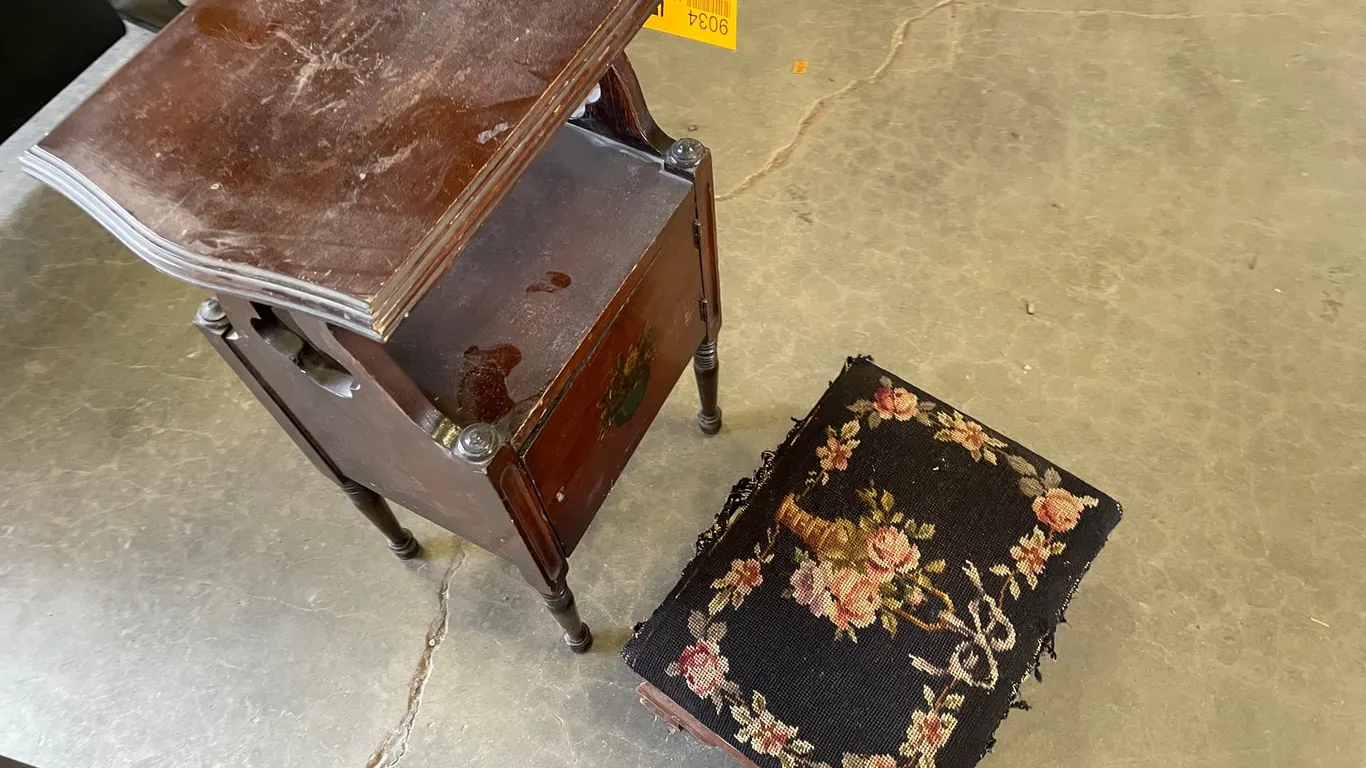 Foot Stool and Side Table