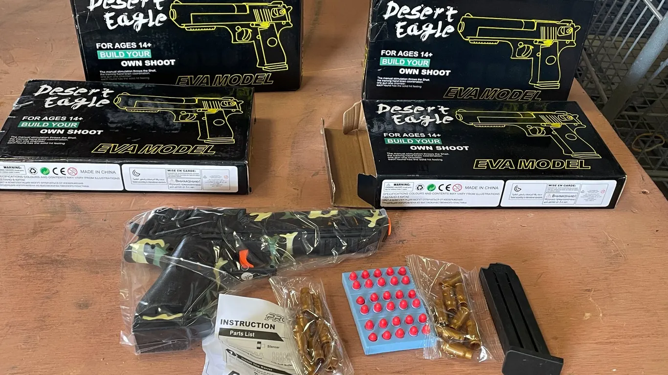 Spring Assisted Toy Guns