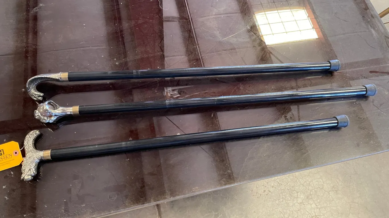 (3) Sword Canes