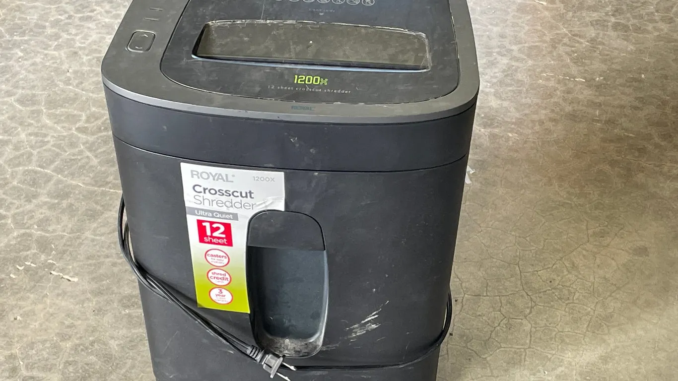 Crosscut Shredder
