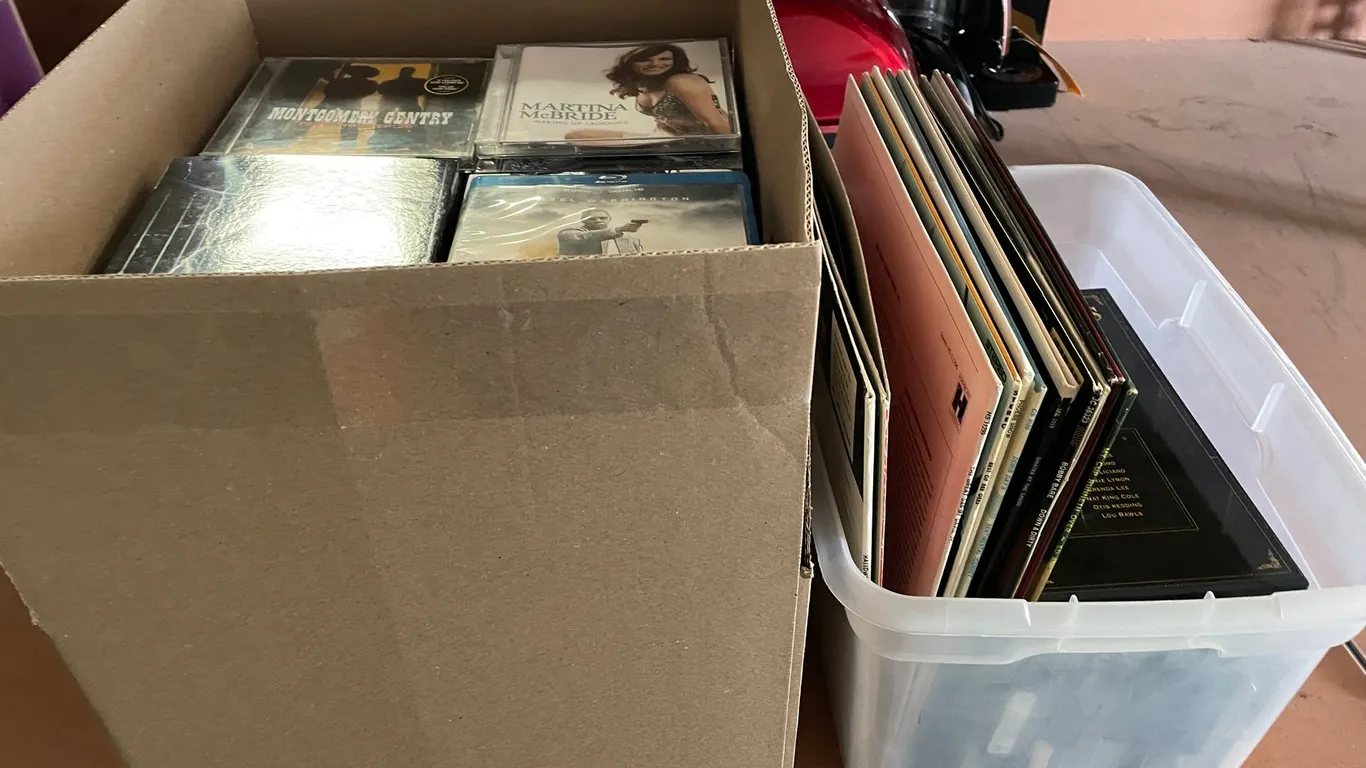 DVDs, Records, and More
