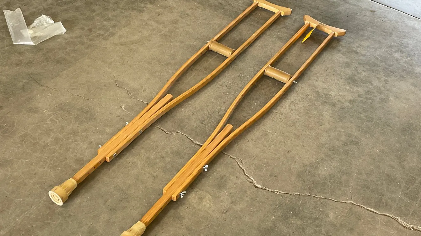 Wooden Crutches