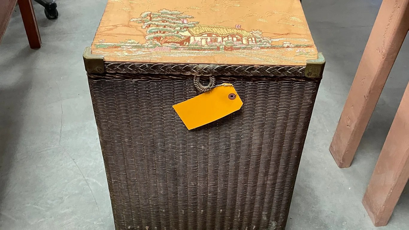 Wicker Laundry Basket