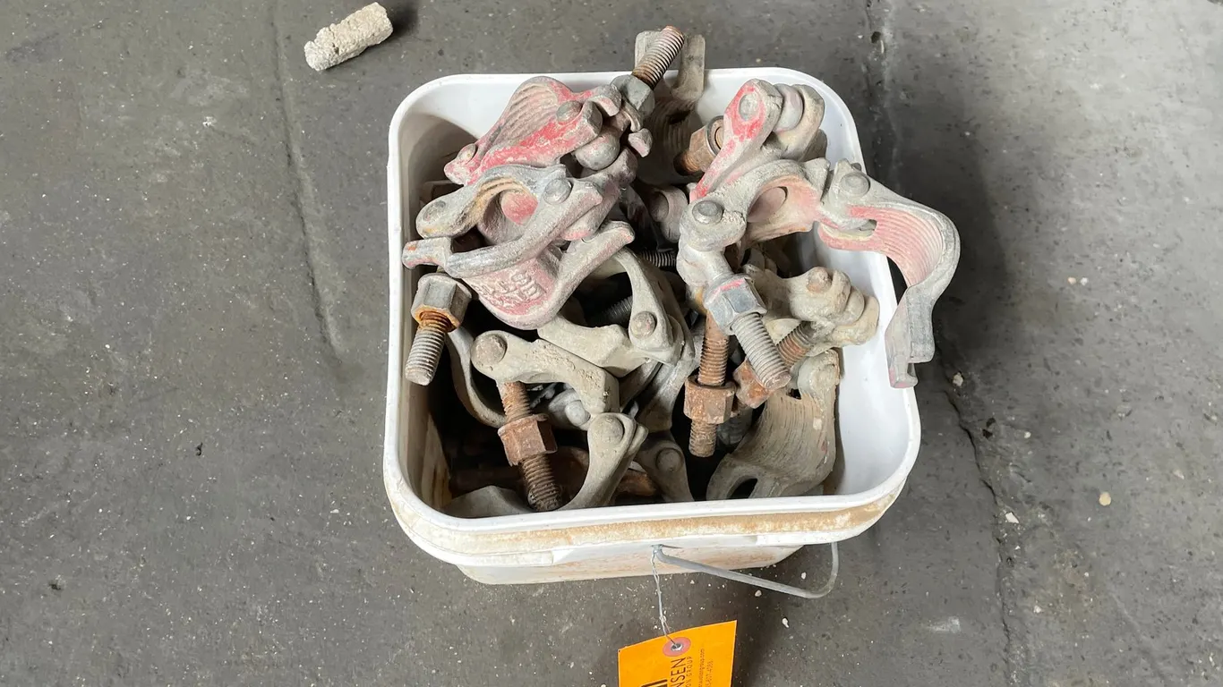 Bucket of Clamps