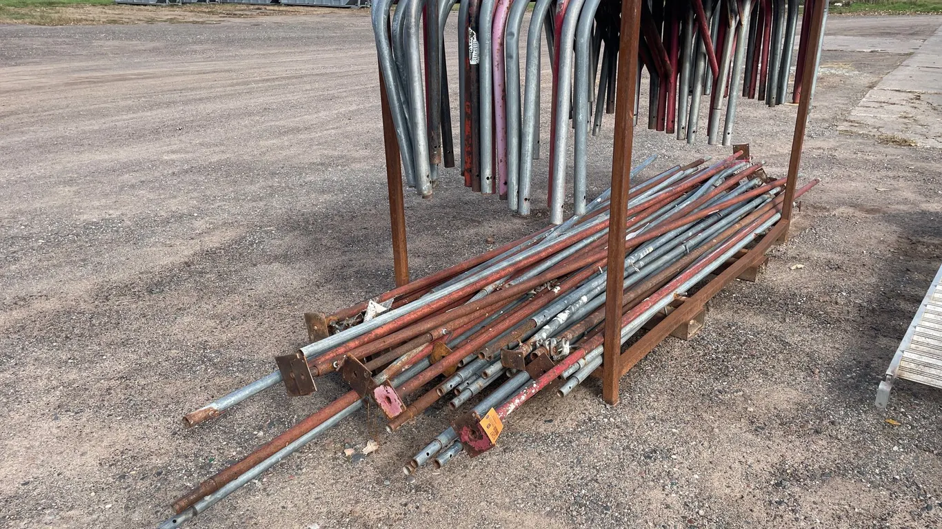 Rack of Shoring Posts & Rails
