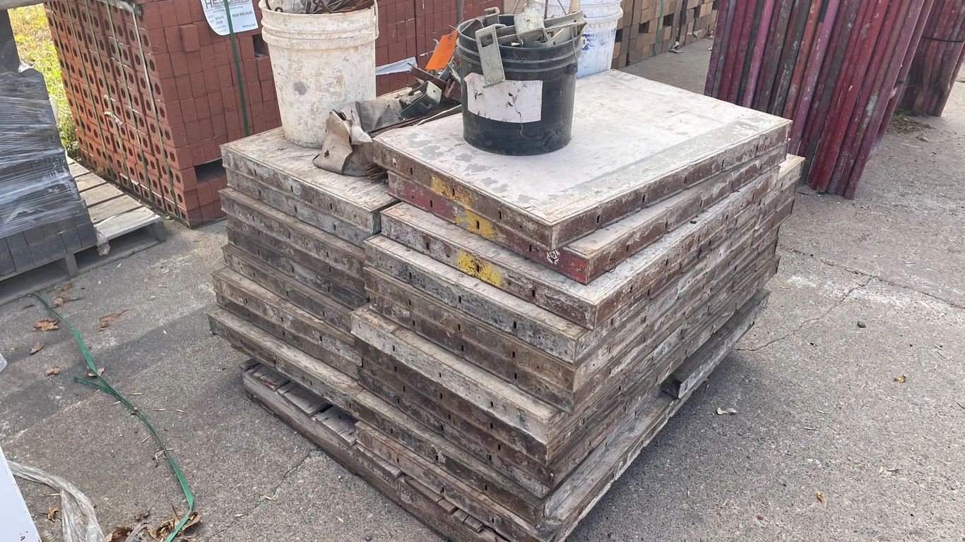 Pallet of Concrete Forms