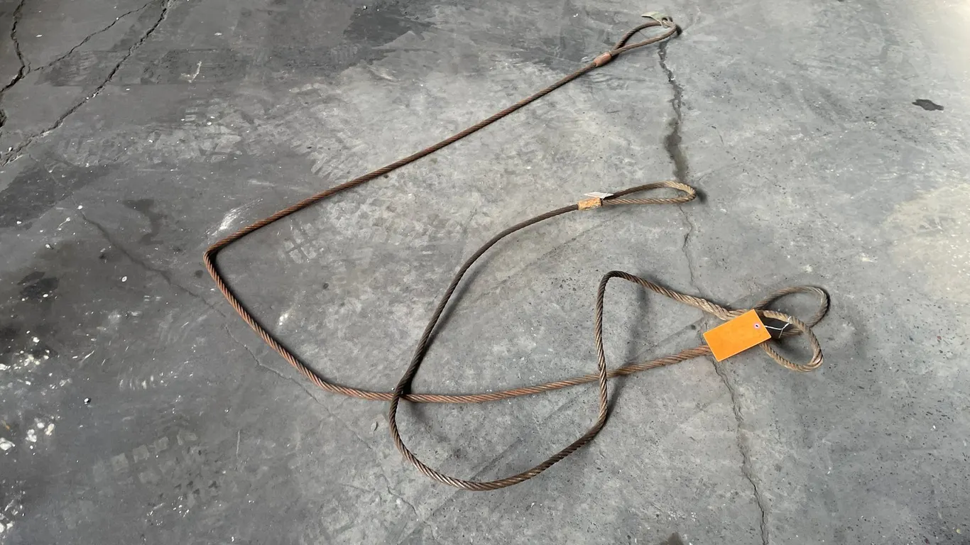 (2) Cable Slings