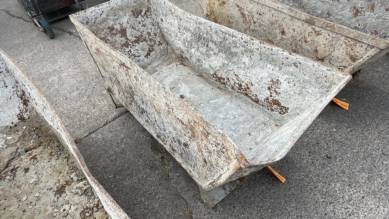 Mortar Hopper Trough
