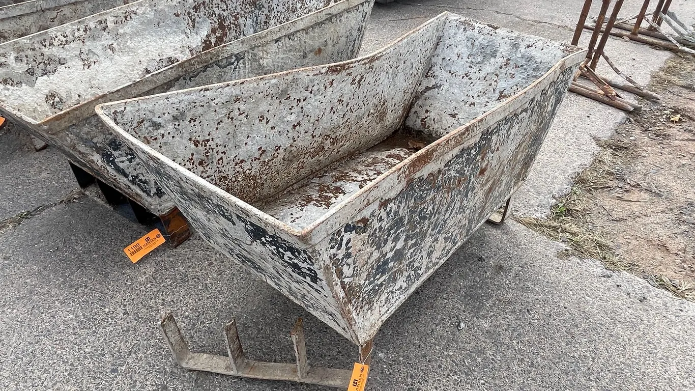 Mortar Hopper Trough