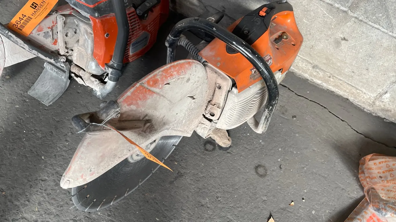 Stihl TS410 Concrete Saw