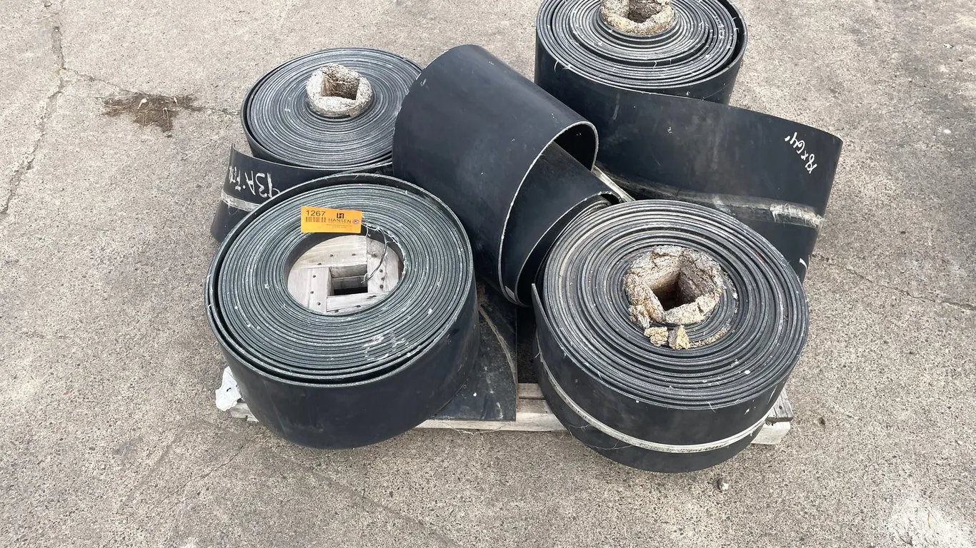 Pallet of Conveyor Belts
