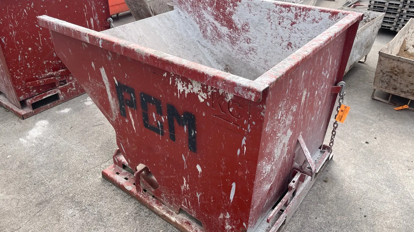 Kit Container Hopper with Fork Pockets