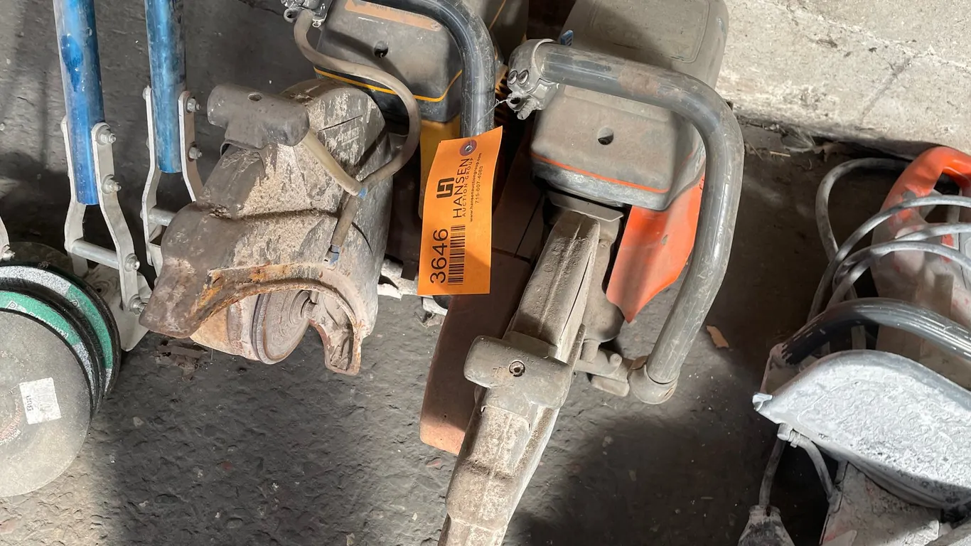 (2) Partner K750 Concrete Saws