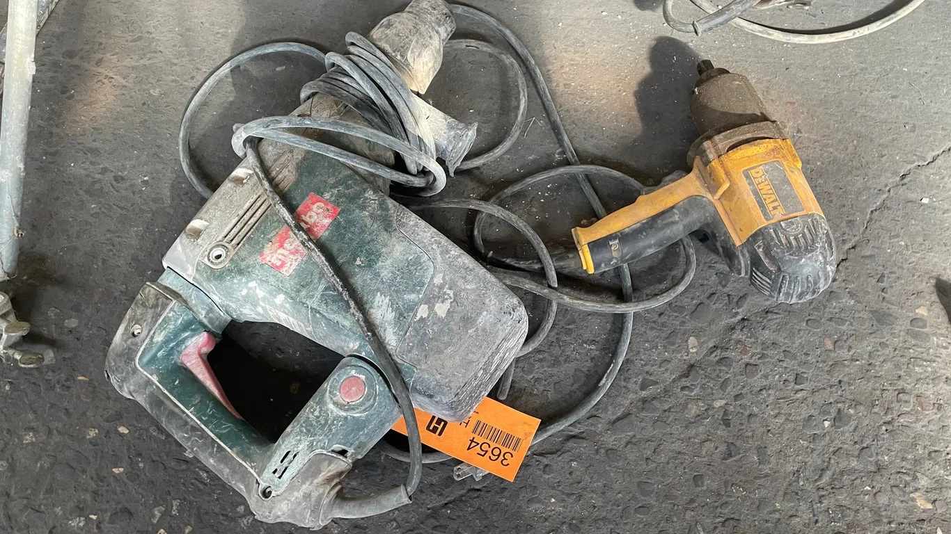 DeWalt Corded Impact & Metabo Corded Hammer Drill