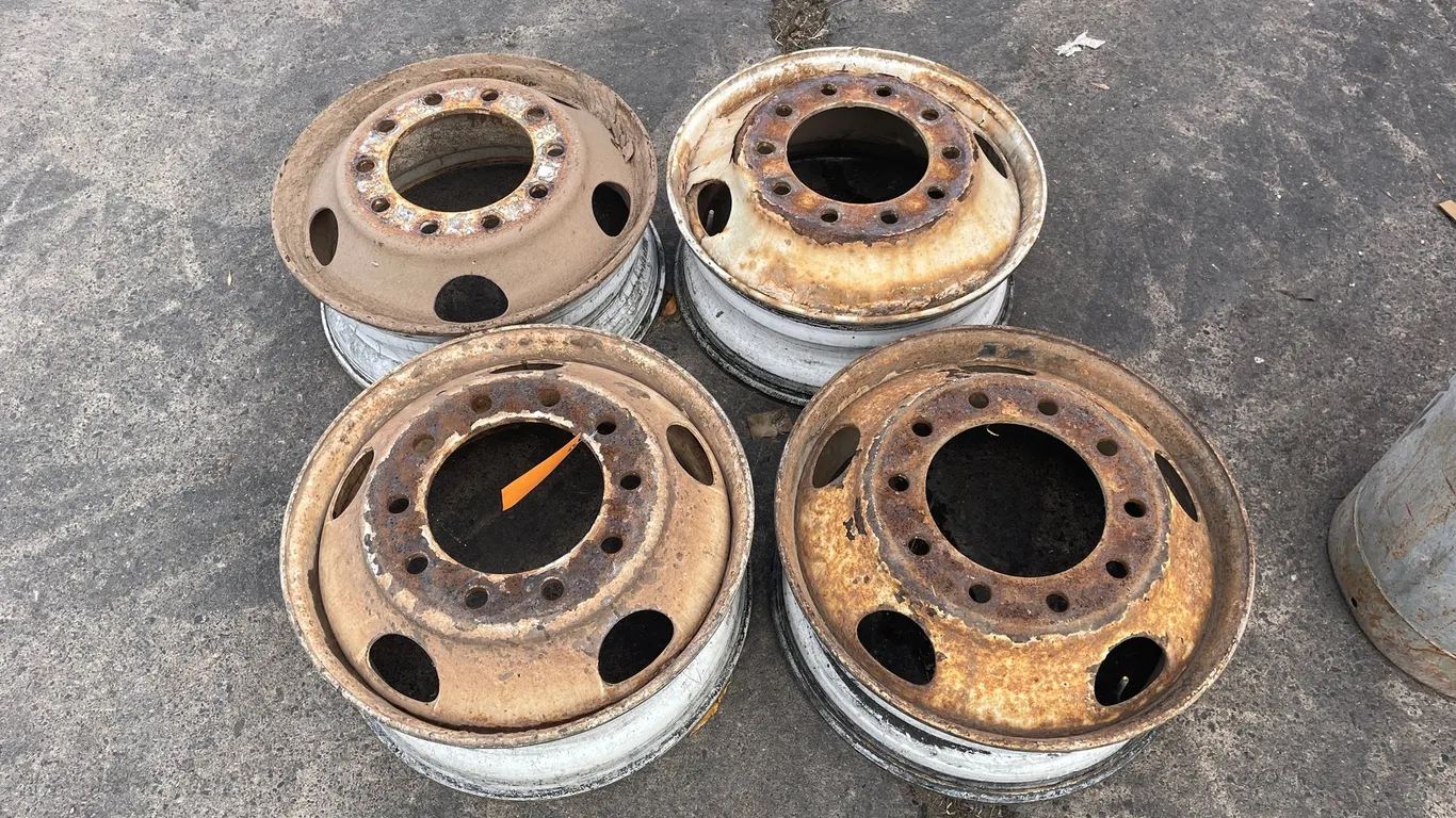 (4) 10 Bolt Semi Rims
