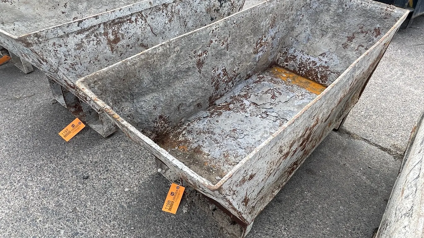 Mortar Hopper Trough