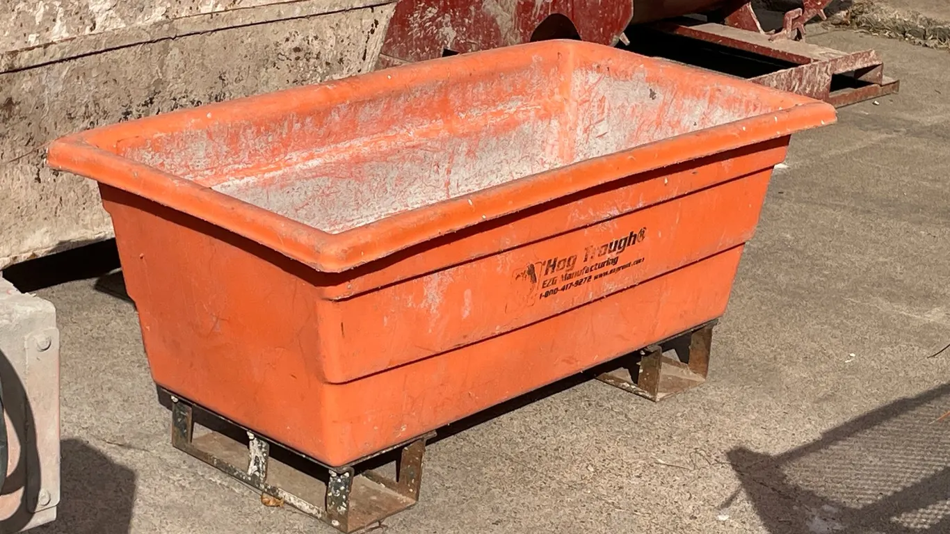 Hog Trough Mortar Hopper