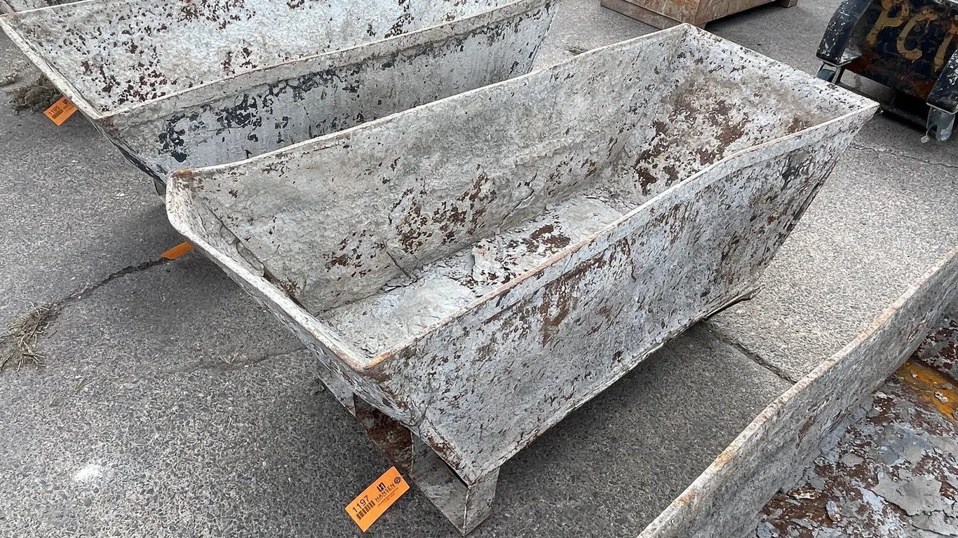 Mortar Hopper Trough