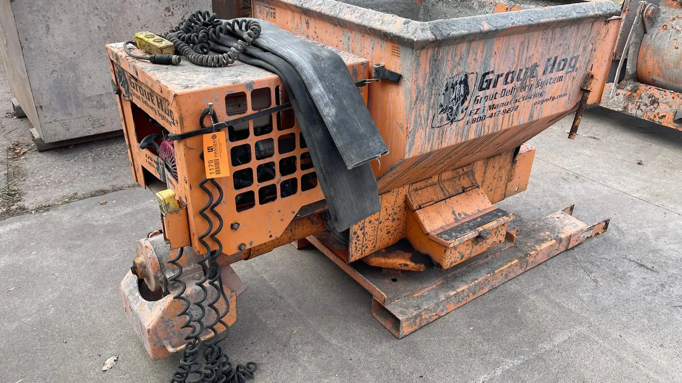 Grout Hog Grout Delivery System