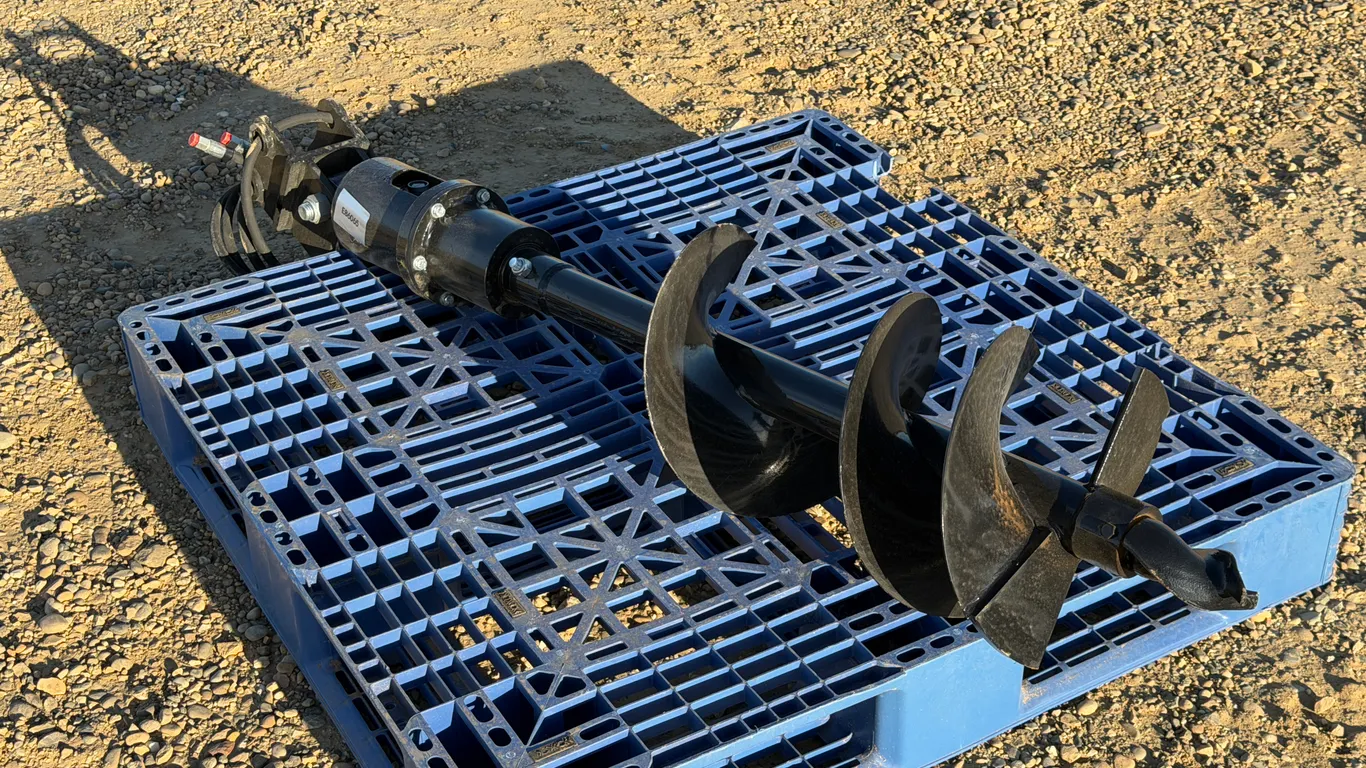 Captok Excavator Auger Attachment