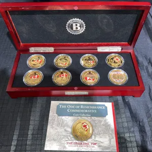 Ode of Remembrance Commemorative Coin Collection by Bradford Exchange, Set of 8