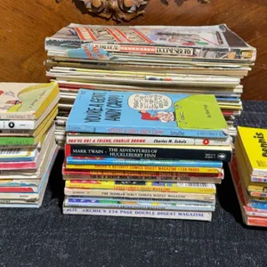 Lot: 1970s–80s Digest Comics, Paperbacks, Magazines, Archie, Peanuts, Sgt. Rock