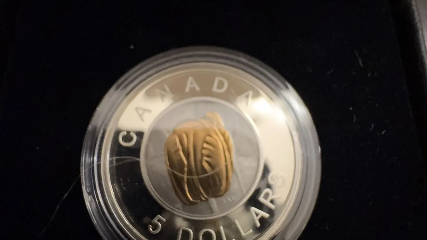 2014 Canada $5 Fine Silver Coin Flowers in Canada Tulip Niobium Core, Box & COA