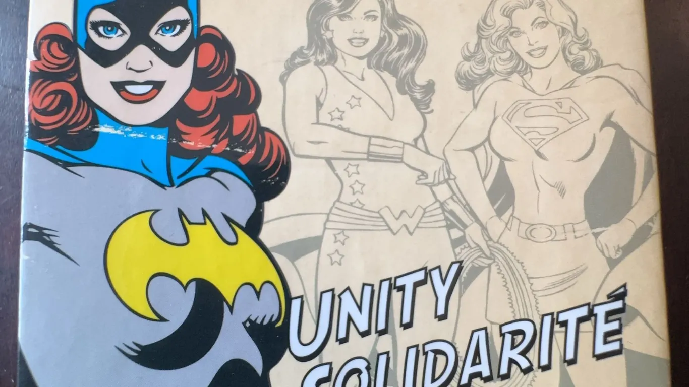 2015 $10 Fine Silver Coin DC Comics Supergirl Batgirl Wonder Girl Unity Solidarite