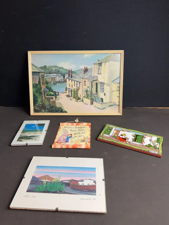 Fuerteventura-Themed Mini Prints And Wall Plaques