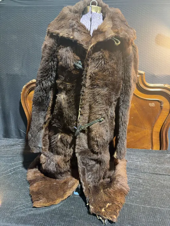 Late 19th Century Bear Fur Stage Coat by Gordon Ferguson St. Paul, Minnesota