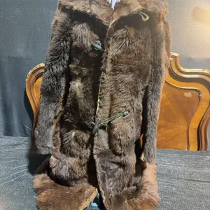 Early 20th Century Brown Fur Coat by Samuel B. Erdheison St. Paul