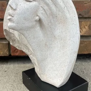 Austin Prod Inc 1980 Sculpture Woman's Face Made In Canada