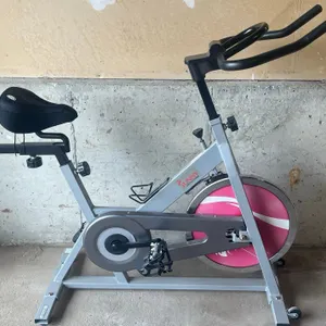 Sunny Health & Fitness Indoor Cycling Exercise Bike with Gel Padded Robeson Seat