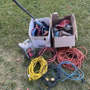 Automotive Tools, Extension Cords, Jumper Cables, Motomaster Jack, Parts