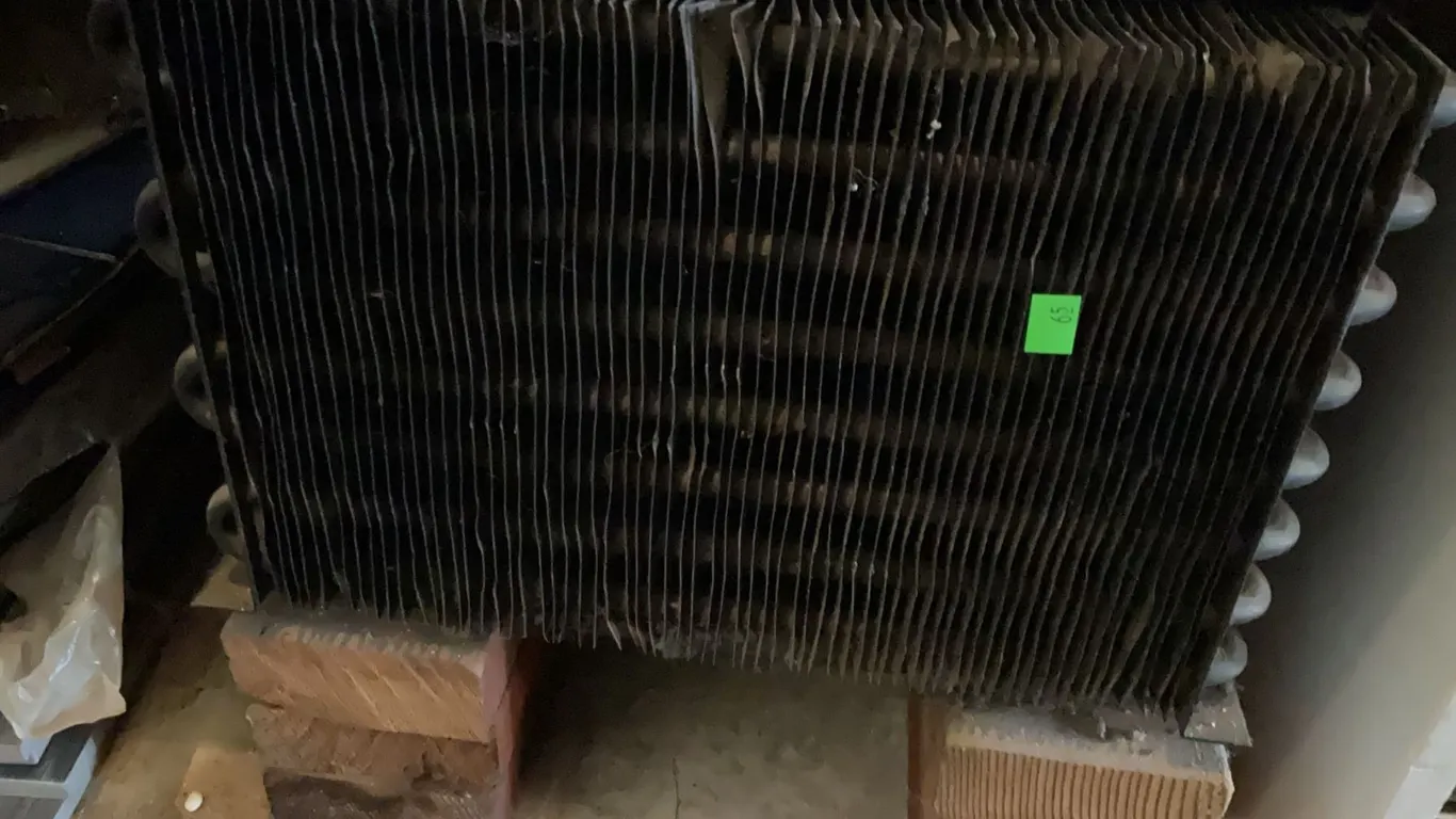 Radiator Core for Scrap Metal, Heavy, Approximate Dimensions 21" x 12" x 8"