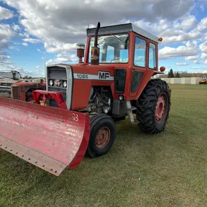 MF 1085 2wd tractor with Leon blade