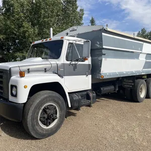 1979 INTERNATIONAL F1954 t/a Grain Truck w/ 20 Ft. Steel Box, Automatic