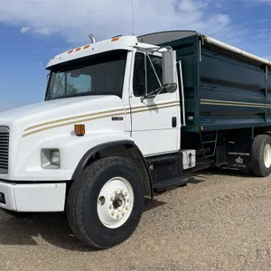 1996 FREIGHTLINER FL80 t/a Grain Truck w/ 20 Ft. Box, Automatic, Silage Endgate