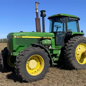 1989 JOHN DEERE 4755 MFWD Tractor, 8,166 Hours, 187 HP. Engine, Shedded