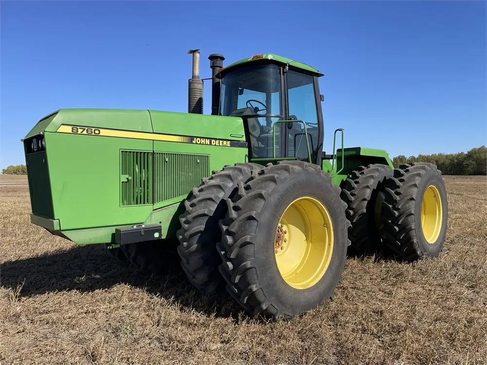 1990 JOHN DEERE 8760 4WD Tractor, 8,029 Hours, 300 HP. Engine