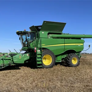 2014 JOHN DEERE S680 Combine w/ JD 615P Pickup, 1,956 Sep. Hrs, 2,830 eng. Hrs