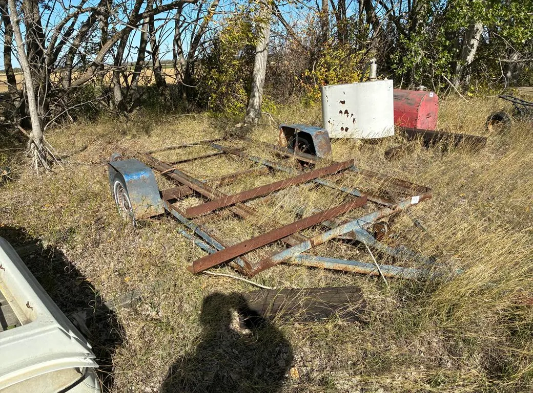 Homebuilt Trailer Frame