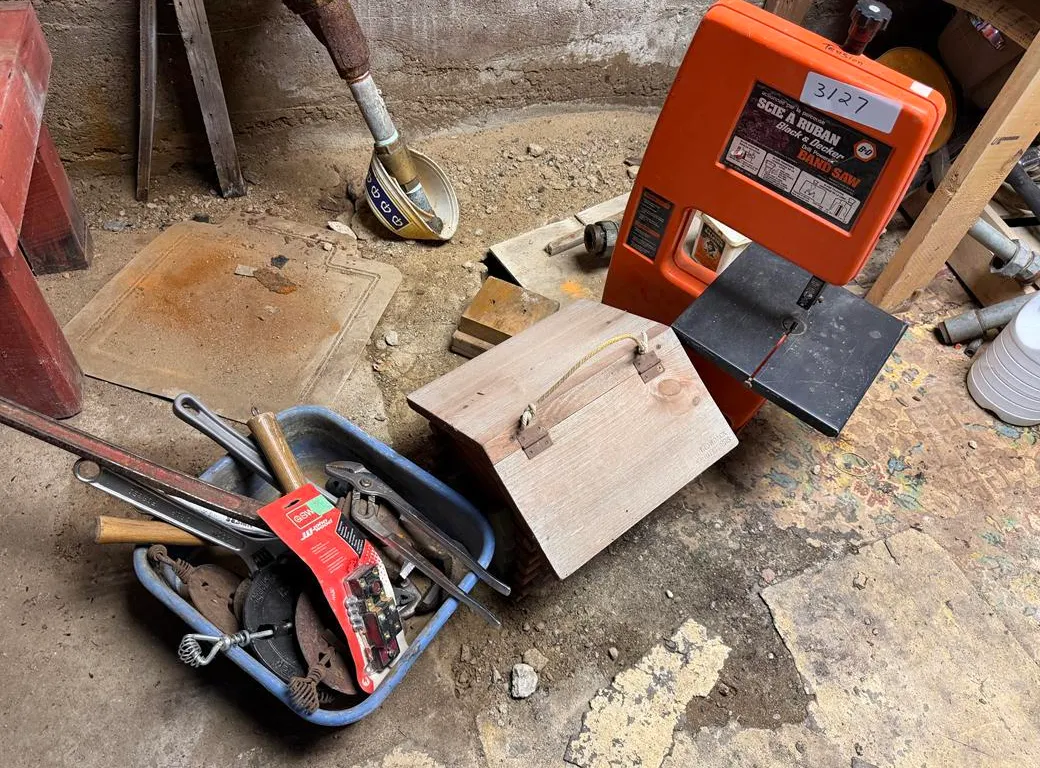 Band Saw, Shop Tools & Bird House