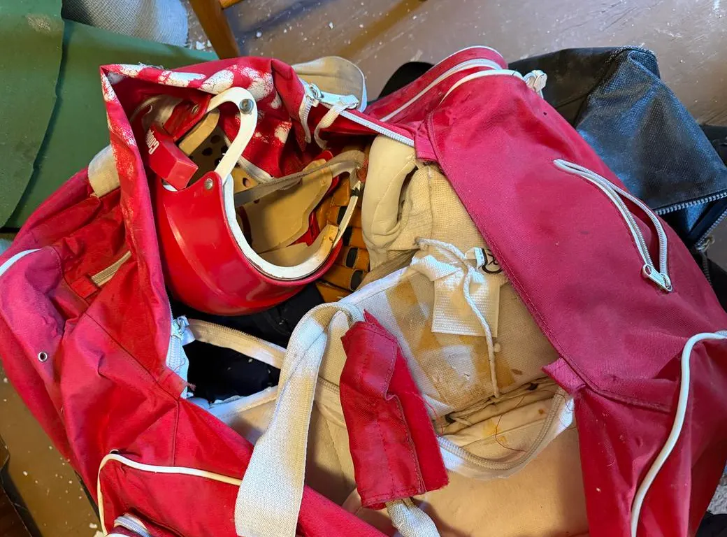 (2) Bags of Hockey Equipment