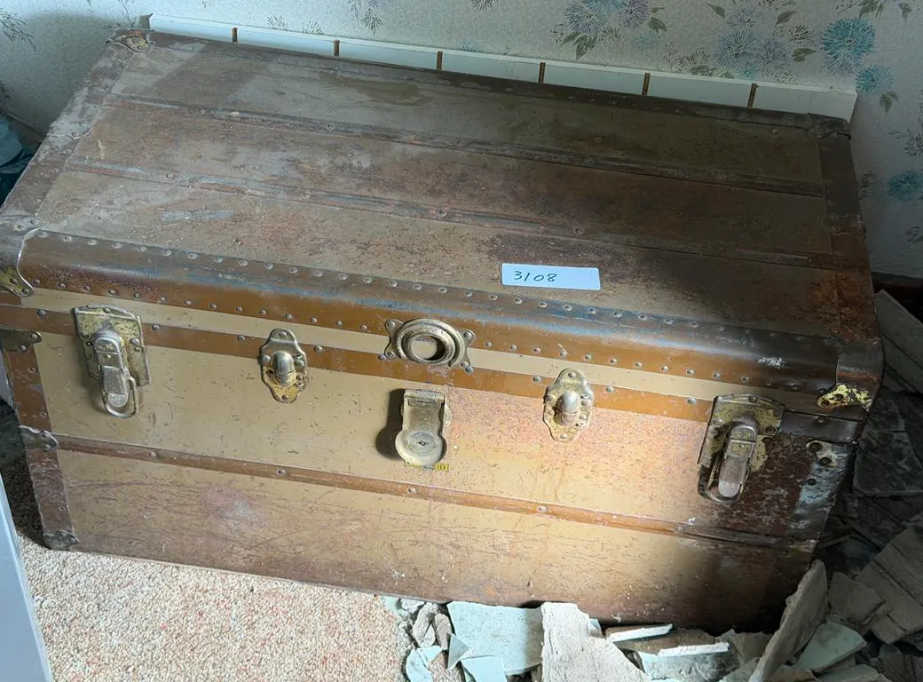 Vintage Steamer Storage Trunk